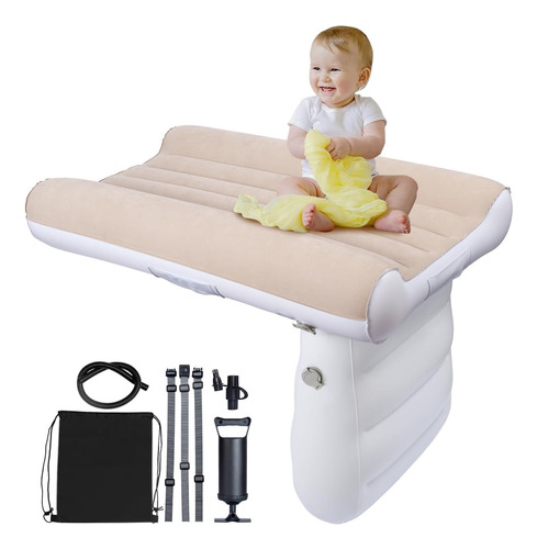 Cama De Viaje Inflable Para Niños, Cama De Avión Para Niños