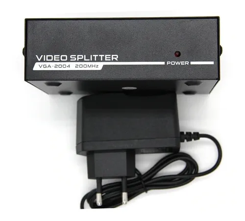 Splitter Vga 1x4 1 Entrada A 4 Salidas 150 Mhz 1920x1440
