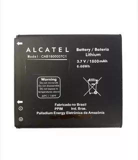 Flex Carga Bateria Cab1800007c1 Alcatel One Touch Pop 5 Nova