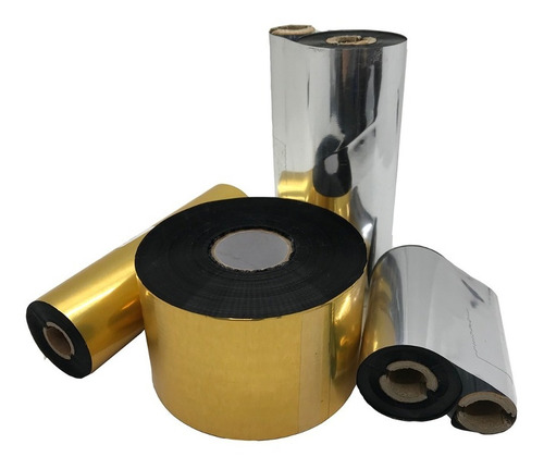 Imagen 1 de 2 de Pack X 24 Ribbons Resina 110 Mm X 74 M Zebra:gk/gc/tsc/sato