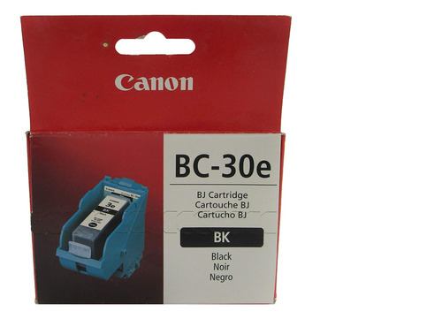 Cartucho Canon Bc-30e Negro Original Bjc-3000/6000 X2 Sale!