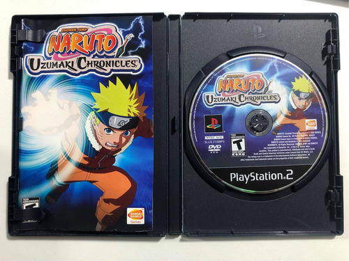 Naruto Uzumaki Chronicles Ps2 Original Midia Fisica