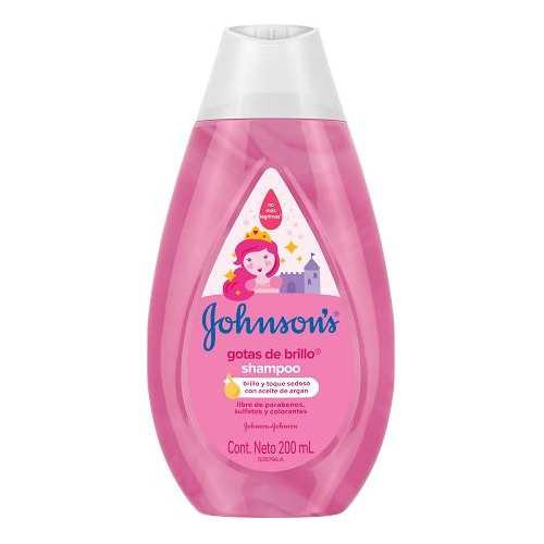 Shampoo Johnson & Johnson Gotas De Brillo 200 Ml