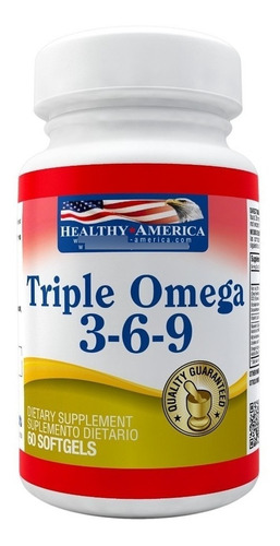 Suplemento Dietario Triple Omega 3-6-9 De 60 Softgels