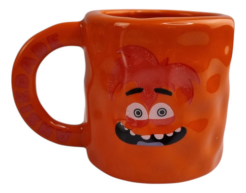 Caneca Filme Divertidamente Em Porcelana 3d Disney