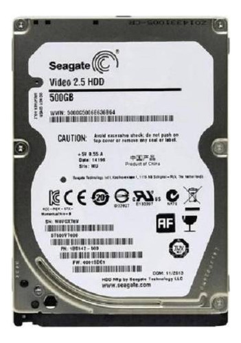 Disco Mecanico Seagate De 500gb Para Laptop Reacondicionado  (Reacondicionado)