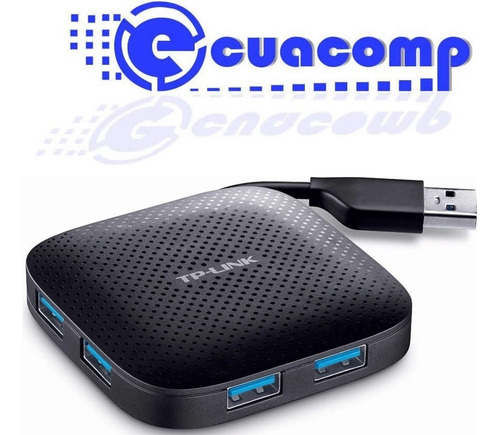 Mini Hub Tp-link 4 Puertos Usb 3.0 5gbps Plug And Play Pc