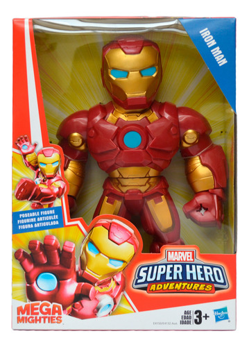 10 Muñecos Mega Mighties Superhero Adventure De Colección