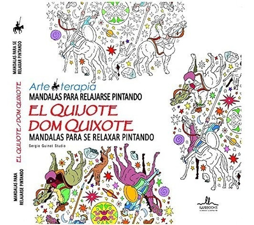 Mandalas El Quijote Para Relajarse Pintando - Guinot - #d