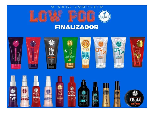 Imagem 9 de 9 de Haskell Liso Com Força Kit Completo G