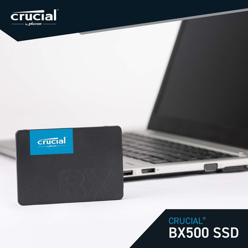 Memoria Interna Crucial Bx500, Sata, 2.5'', Capacidad 240 Gb