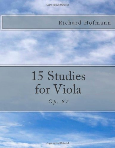 15 Studies For Viola Op 87