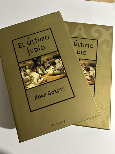 Libro El Último Judío - Gordon - Estuche - Tapa Dura (Usado)