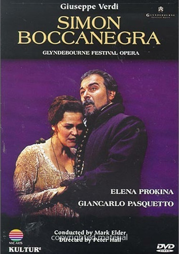Verdi Simon Boccanegra Elena Prokina, Kevin Sharp, Dvd Impor