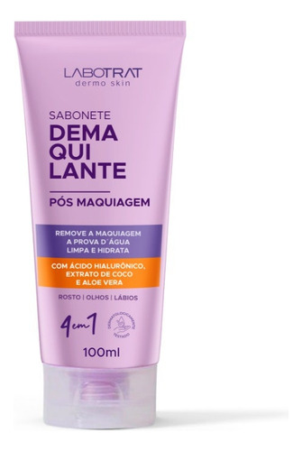 Sabonete Facial Demaquilante Labotrat 100ml