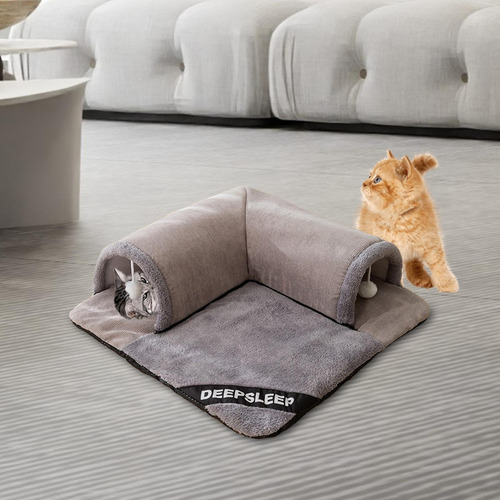 Para Cama Gato Creativa, Juguete Interactivo, Parque S Gris