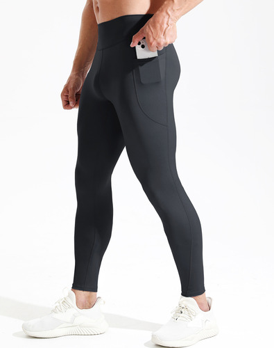 Pantalones De Compresión Neleus Dry Fit Para Correr Para Hom