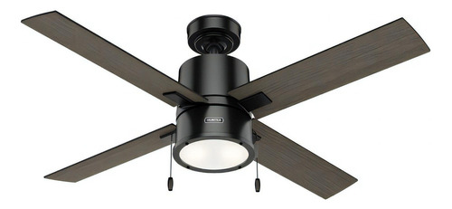 Ventilador Hunter Beck 52 Negro Mate Uso Interior