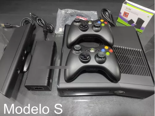 Xbox 360 Slim Desbloqueado com Dois Controles, + de 30 Jogos e Um Pendrive  com Fonte Original e Hdmi | Jogo de Computador Xbox 360 Usado 90461303 