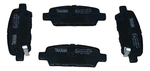 Pastillas De Freno Traseras Para Nissan Sentra 2010-2018