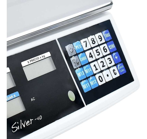 Imagen 5 de 5 de Báscula Electrónica 40 Kg X 5 G