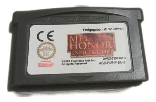 Medal Of Honor Infiltrator Para Gba Re - Pr0