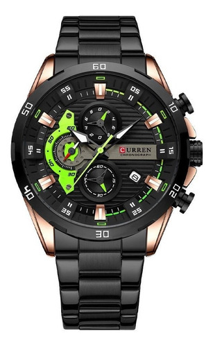 Imagen 2 de 8 de Reloj De Lujo Curren Military Quartz Waterproof Lanzamiento