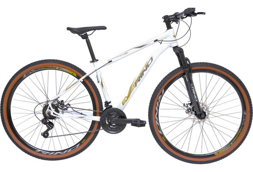 Bicicleta Rino Everest Xr Aro 29 21v Shimano Pneu Com Faixa Cor Branco Tamanho do quadro 19