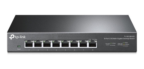 Switch Tp-link Gigabit Ethernet Tl-sg108-m2 8prtos 16,000ent