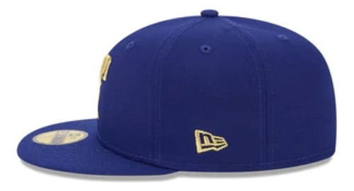 Gorra New Era Rangers Texas 59fifty Plana Campeones 2023 Oro