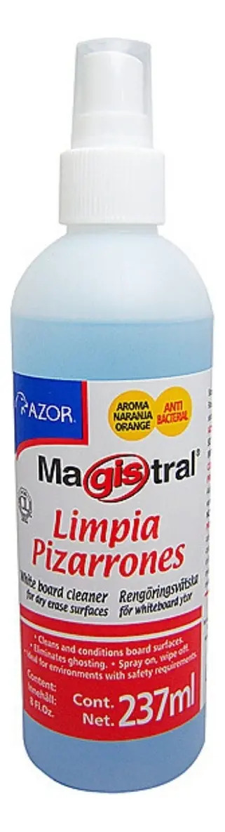 Spray Magistral Limpia Pizarron Blanco Plastico