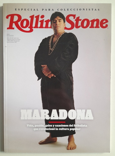 Revista Rolling Stones - Especial Diego Maradona 2021 Fs