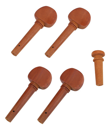Acessórios Para Violino, 1 Conjunto De Peças De Madeira De J