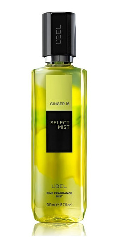 Select Mist Ginger 16 Perfume Mujer 200 Ml L´bel
