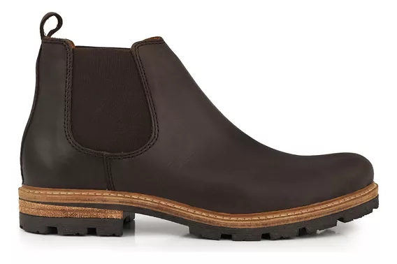 Bota Cuero Hombre Chelsea Botineta Zapato Borcego Briganti