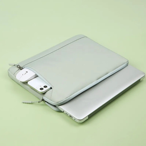 Funda Portátil Suave Para Ipad, Color Verde Claro Agua
