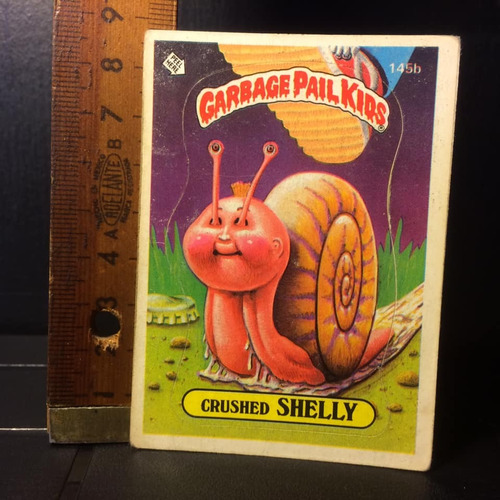 Garbage Pail Kids Crushd Shelly Años 80s Marca Topps