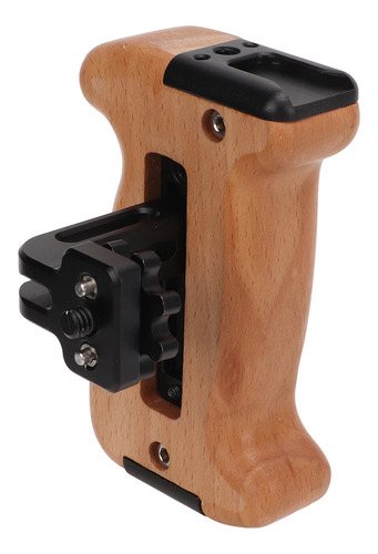 Camera Cage Wooden Handle Grip Dslr Top Wood Cold Shoe Mount