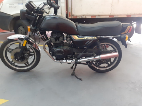 Imagem 1 de 5 de Honda Cb 450 - 83 Mod Cb Ii - Preta - Ac. Troca Auto/moto