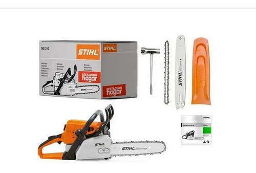 Motosierra Stihl Nafta Ms210 35cc Vaina 40cm 1 Año Gtia