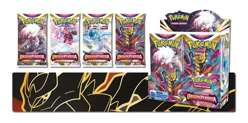 Pacote Booster Pokémon com 6 Cartas - Espada e Escudo 11 - Origem Perdida -  Sortido - Copag - superlegalbrinquedos