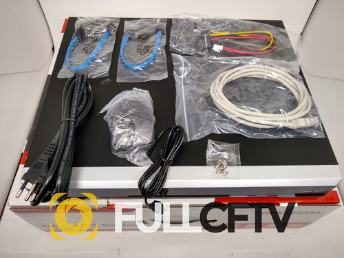 Nvr 16 Canais Hikvision + 16 Colorvu Ip Com Áudio + Hd 4t