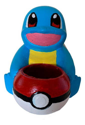 Maceta Squirtle- Cemento