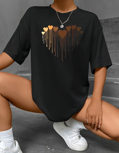 Camiseta De Moda Para Mujer, Calidad Sudadera Playera Mujer
