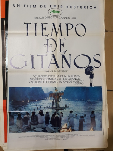 Afiche De Cine Original Tiempo De Gitanos- 1928