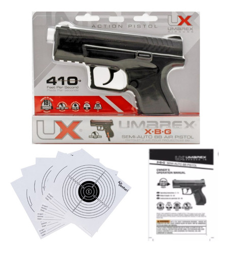 Marcadora Airsoft Umarex Xbg Co2 Bbs Metal .177 Xtreme