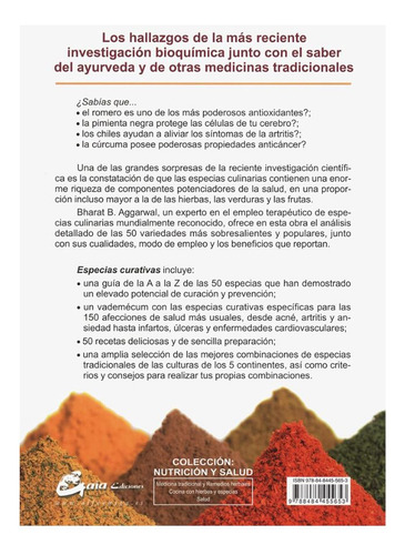 Especias Curativas Bharat B. Aggarwal