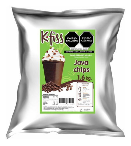 Java Chip Polvo Para Bebidas 1.6kg