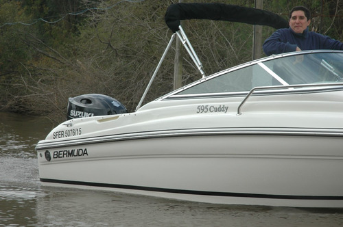 Imagen 9 de 12 de Lancha Bermuda 595 Cuddy Fuera Borda Mercury 150hp 4t 2021