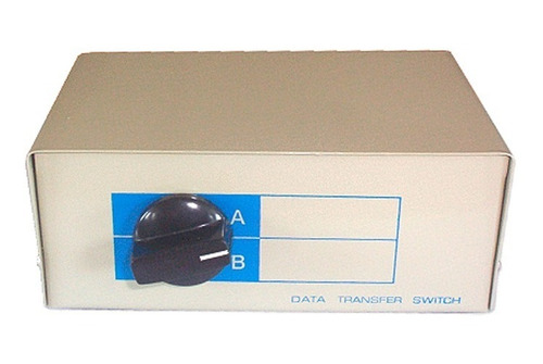 Data Switch Paralelo Manual Db25-2 2pc A 1 Impresora / Box